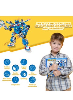 KASTWAVE STEM Building Toys for Boys Age 8-12, Erector Set Building Blocks for 6-8 Year Old Boys, Educational Build a Robot Truck Kit Compatible with Major Brands for 6 7 8 9 10 12 yl (700Pcs 51 modles)  - Image 5