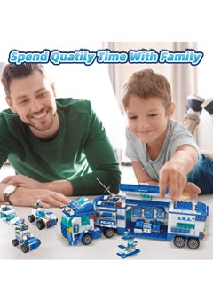 KASTWAVE STEM Building Toys for Boys Age 8-12, Erector Set Building Blocks for 6-8 Year Old Boys, Educational Build a Robot Truck Kit Compatible with Major Brands for 6 7 8 9 10 12 yl (700Pcs 51 modles)  - Image 4