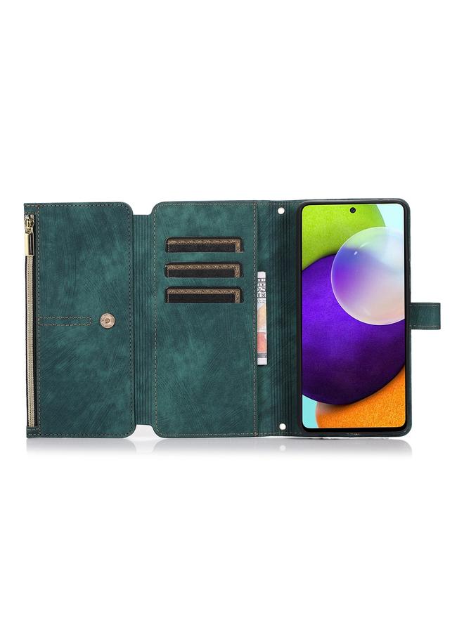 إيروريكس جراب لهاتف Samsung Galaxy A72 4G / 5G Dream 9-حقيبة محفظة بسحاب من الجلد ... - Image 4