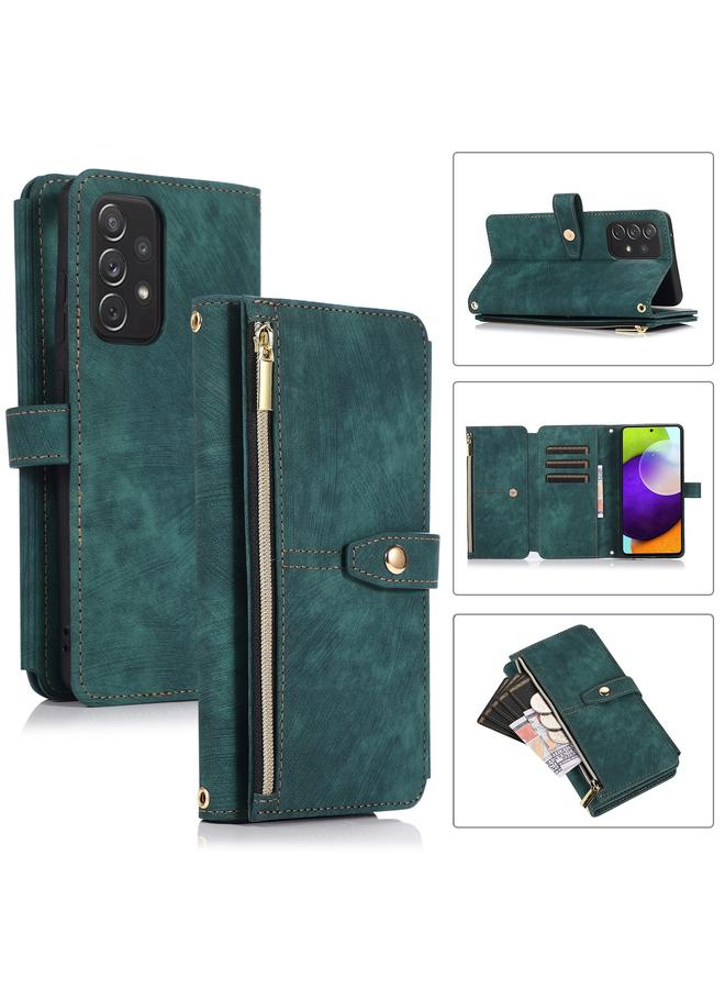 إيروريكس جراب لهاتف Samsung Galaxy A72 4G / 5G Dream 9-حقيبة محفظة بسحاب من الجلد ... - Image 1