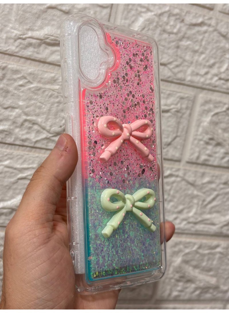 Back cover with a bow, compatible with the phone SAMSUNG A06 / A07 - Image 2