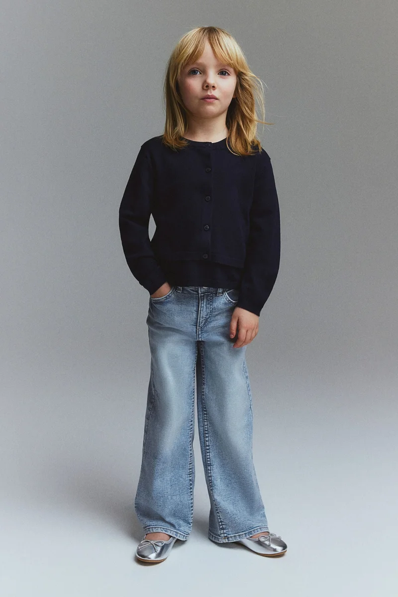 H&M Superstretch Wide Leg Jeans