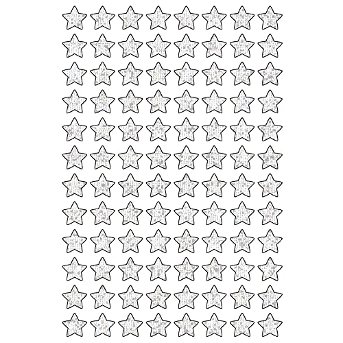 Trend Enterprises Trend Silver Sparkle Stars superShapes Stickers Classroom Incentives 400 Count - Image 3