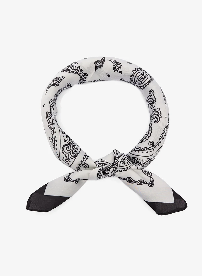 Ginger  Satin Monochrome Headscarf for Women | Best Price UAE