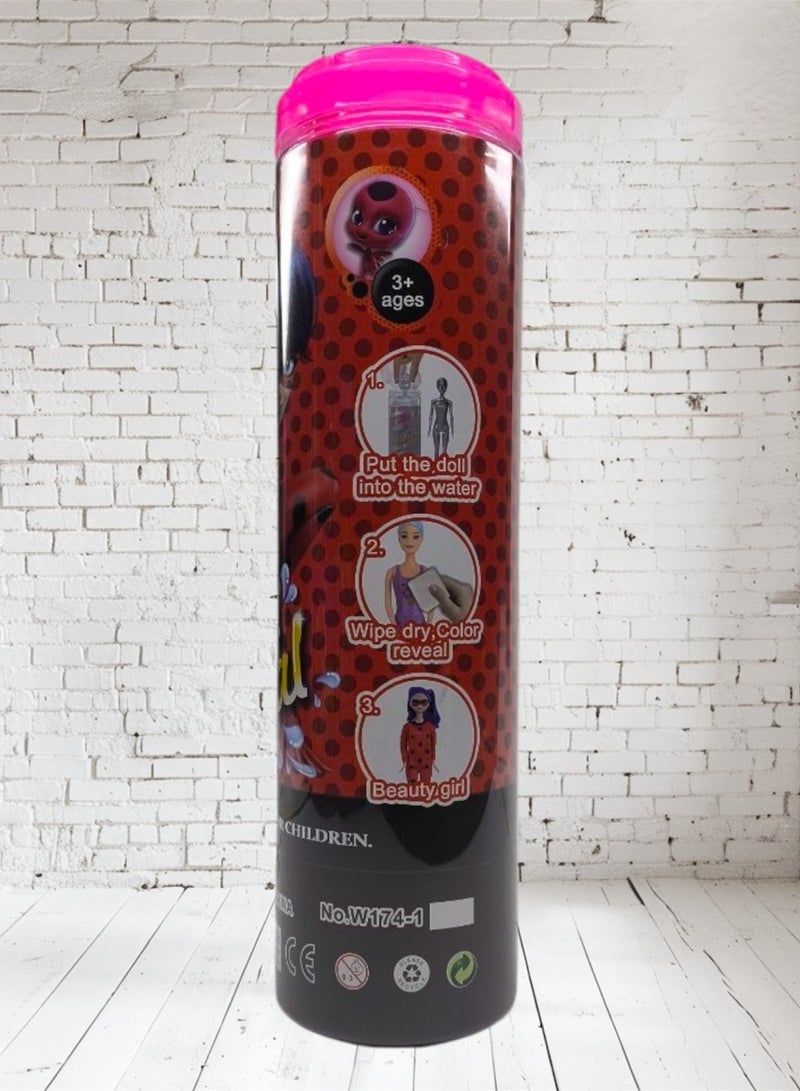 Miraculous Ladybug Water Reveal Color Surprise Doll with Accessories - Image 3