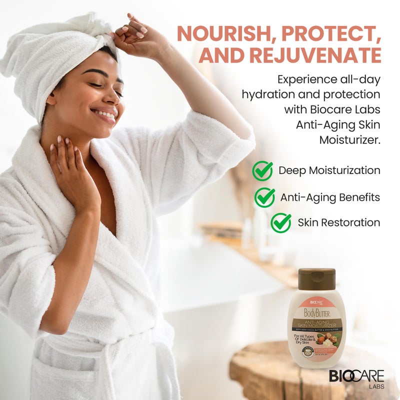 Biocare Body Butter with Cocoa Butter & Shea Butter, 8 fl oz - Image 5