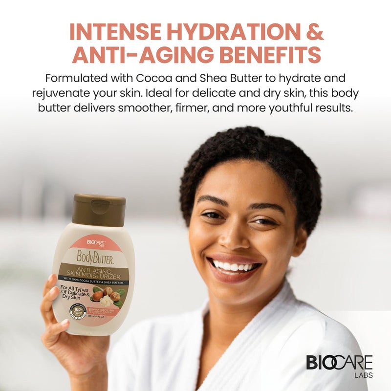 Biocare Body Butter with Cocoa Butter & Shea Butter, 8 fl oz - Image 3