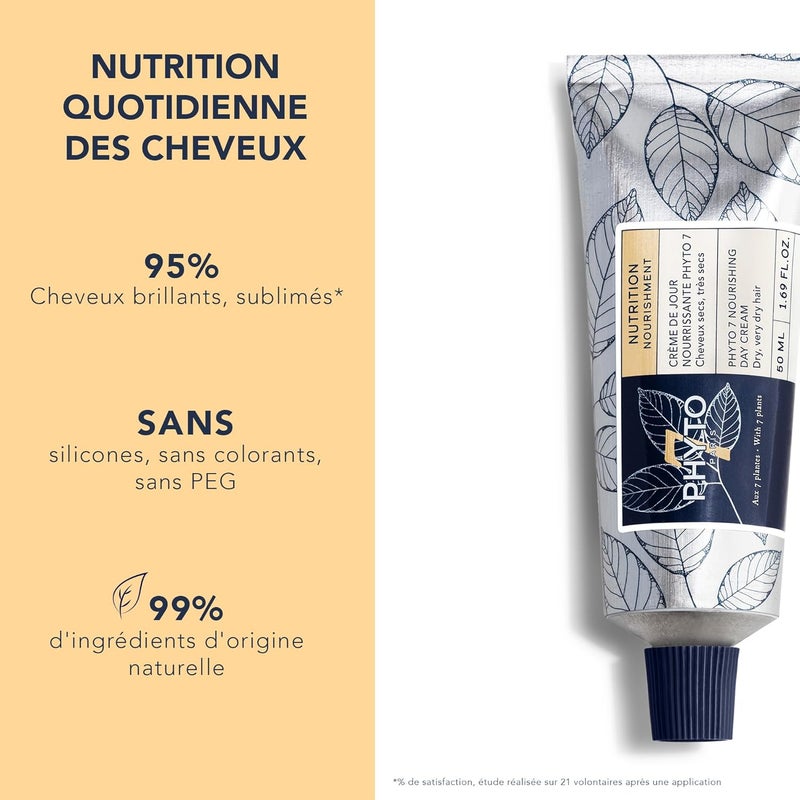 PHYTO PARIS Nourishing Day Cream No. 7 for Dry and Very Dry Hair - 50ml - Image 2