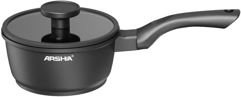 Arshia Die-Cast Aluminum Milk Pan, 16 cm - Image 1