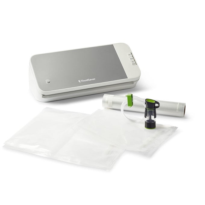 VS2150 VACUUM SEALING SYSTEM FOOD VACUUM SEALER WHITESILVER