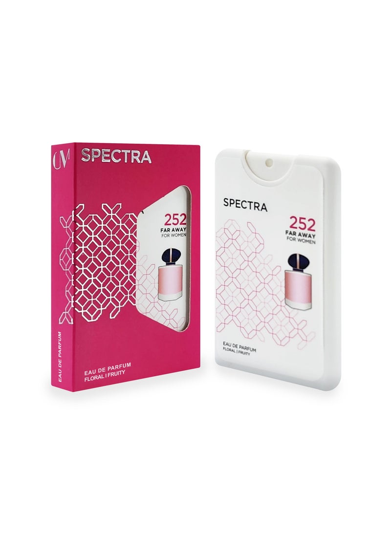 Spectra Pocket 252 Far Away Eau De Parfum For Women - 18ml - Image 1