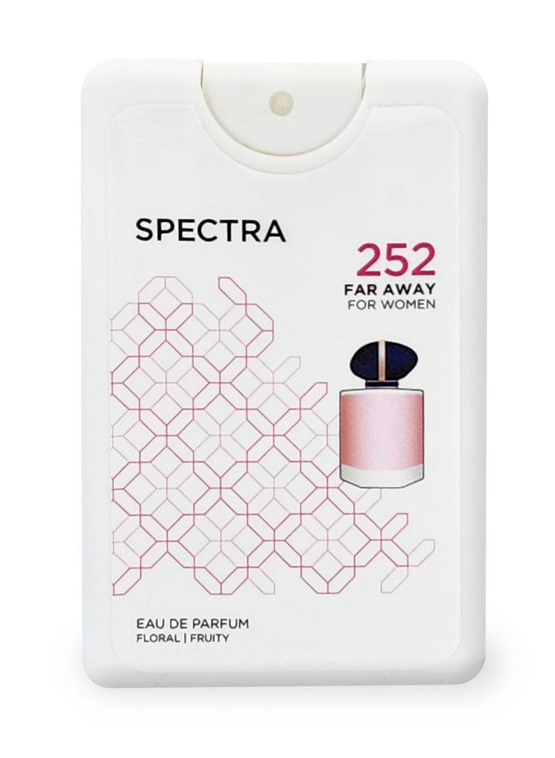 Spectra Pocket 252 Far Away Eau De Parfum For Women - 18ml - Image 2