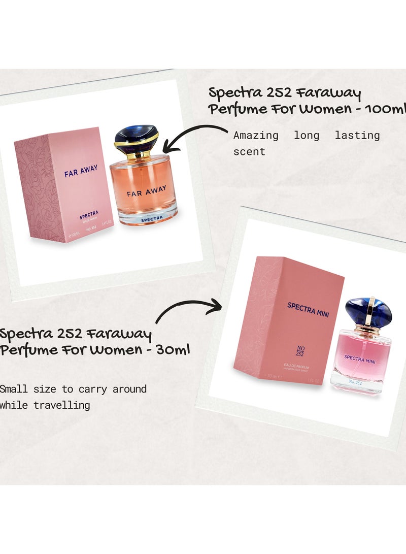 Spectra Pocket 252 Far Away Eau De Parfum For Women - 18ml - Image 4