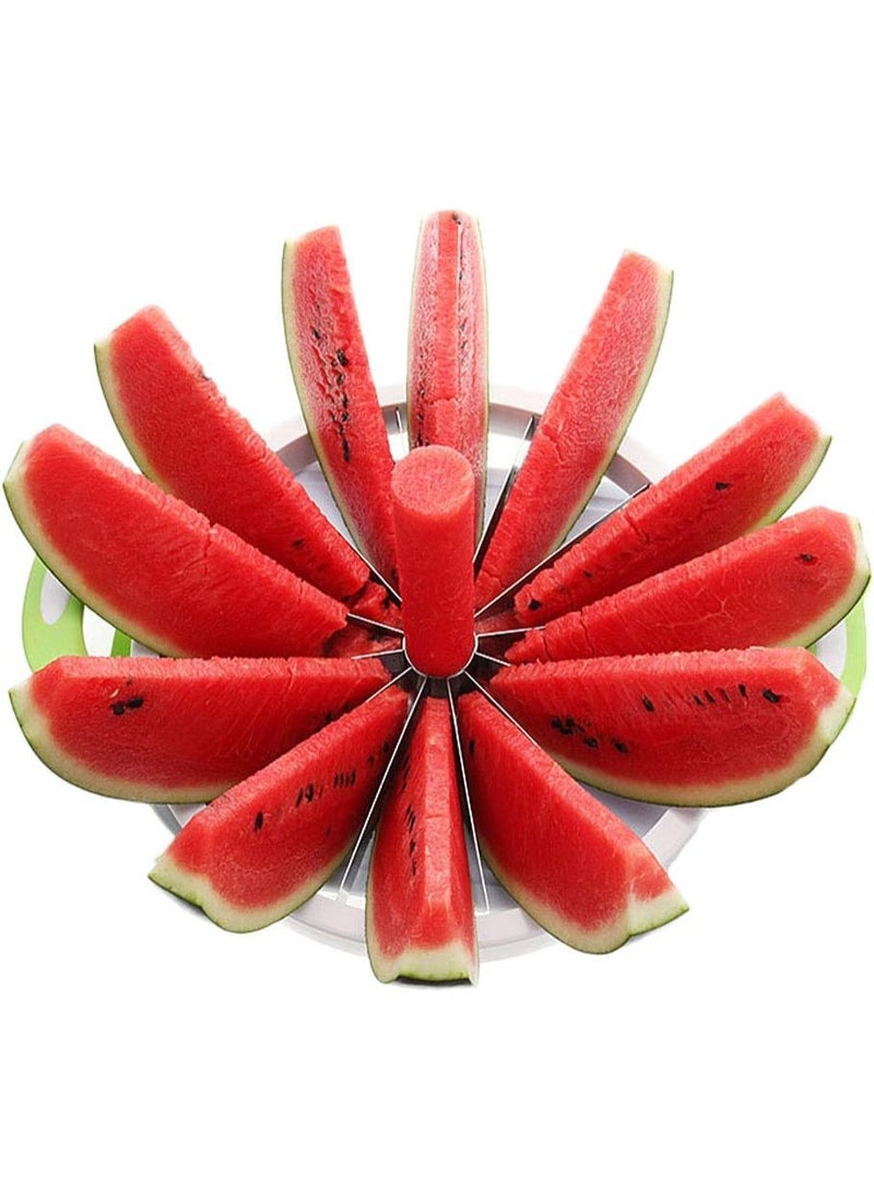 Generic ZaH Melon Slicer Multifunctional Handheld Round Divider Watermelon Cutter Fruits Cutting Slicing Kitchen Tools  - Image 1