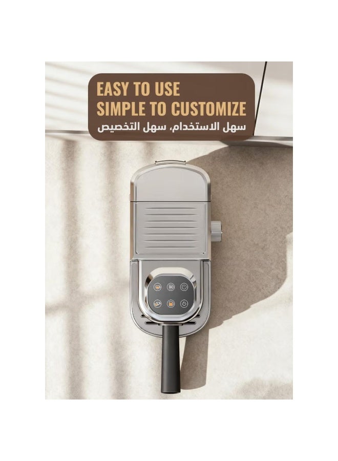 ليبرسو ماكينة تحضير الإسبريسو الساخنة والباردة من ليبريسو، مزودة بتحكم باللمس وهيكل من الفولاذ المقاوم للصدأ ومضخة بضغط 20 بار. - Image 4