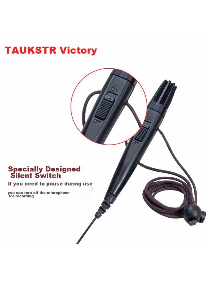 Takstar Hm-820 Handheld Microphone, Amplifier Headset Mic, Universal Head-mounted Microphone For Teachers, Takstar Xiaomifeng Universal - Image 2