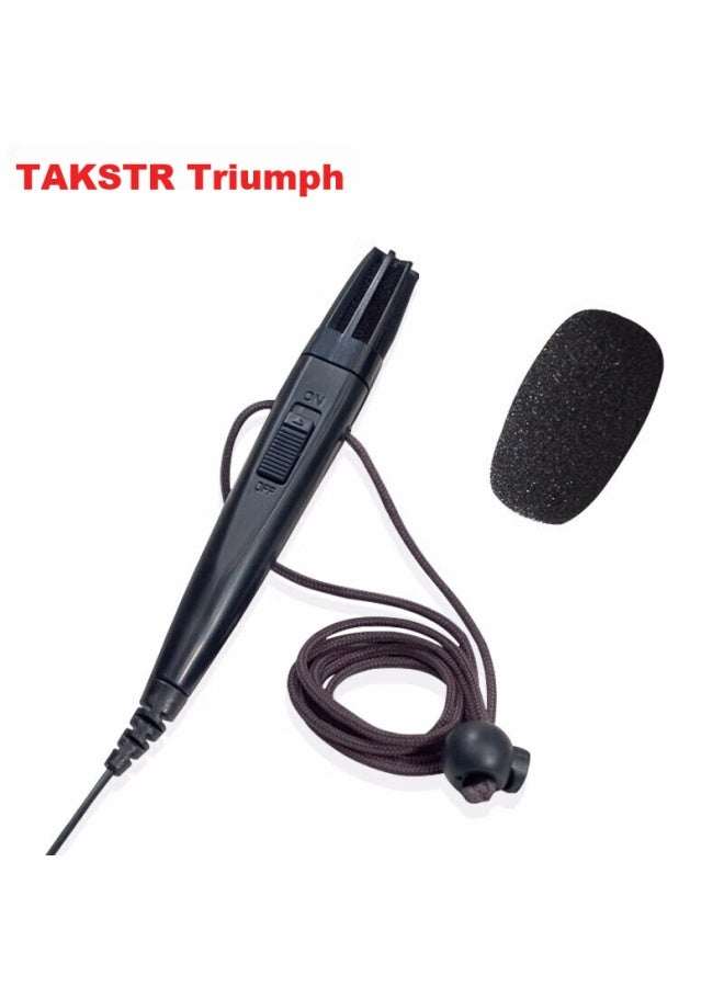 Takstar Hm-820 Handheld Microphone, Amplifier Headset Mic, Universal Head-mounted Microphone For Teachers, Takstar Xiaomifeng Universal - Image 1