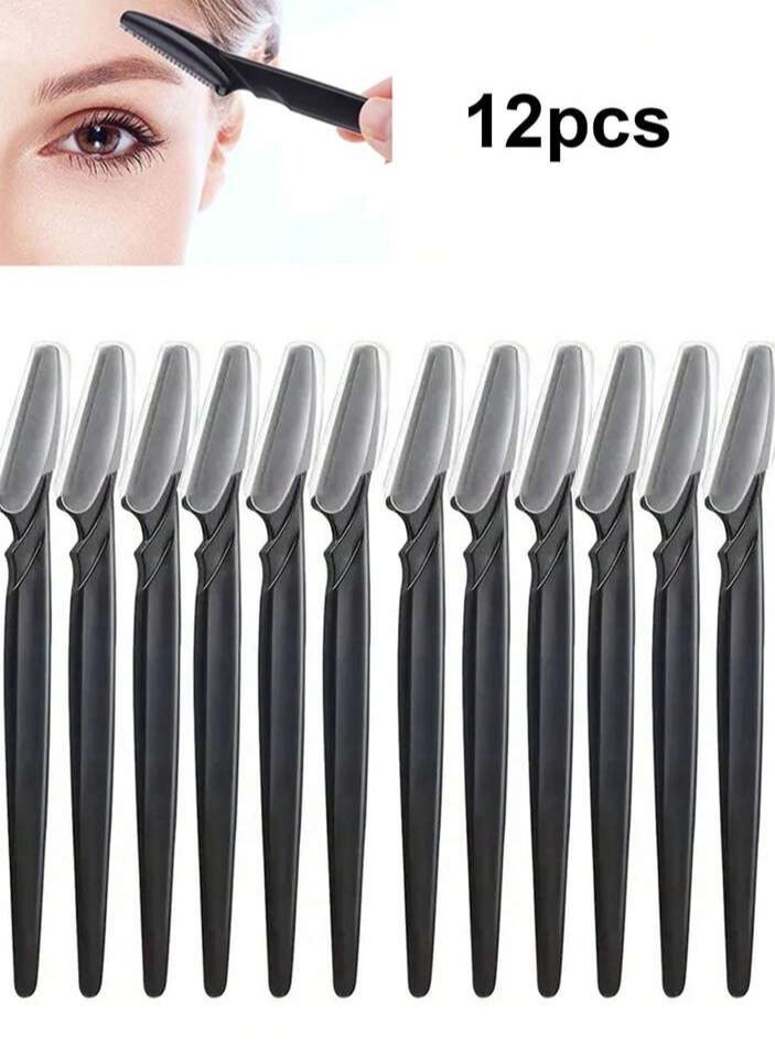 12PCS Eyebrow Razor for Women Face Multipurpose - Image 1