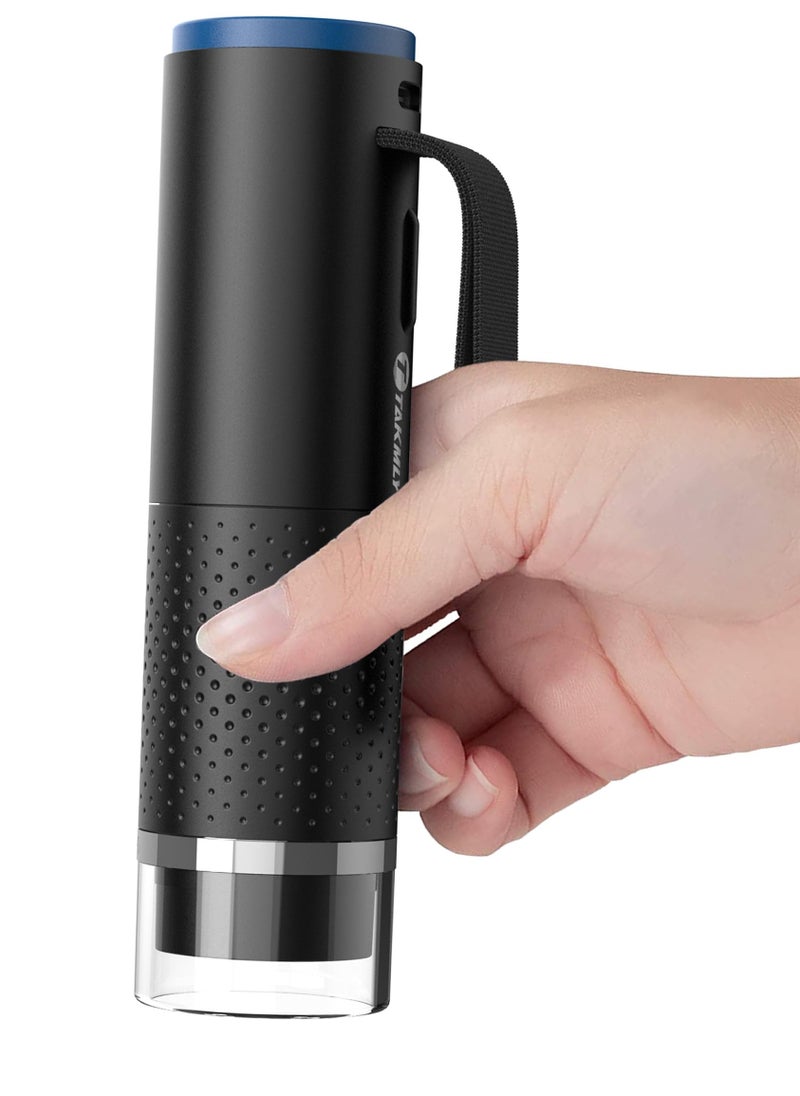 Captaintech Handheld Wireless Digital Microscope with LED Lights, Portable HD Magnifier for 50x to 1000x USB Magnification  - Image 1