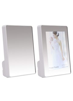 SNOWBIRD SNOWBIRD 2 in 1 Magic Mirror Rectangular Floor Standing Photo Frame White 