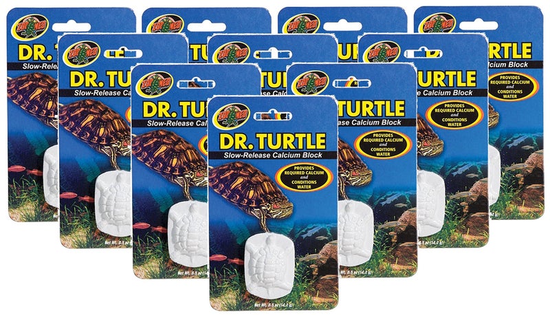 Zoo Med Dr.Turtle Slow-Release Calcium Block, 10pk