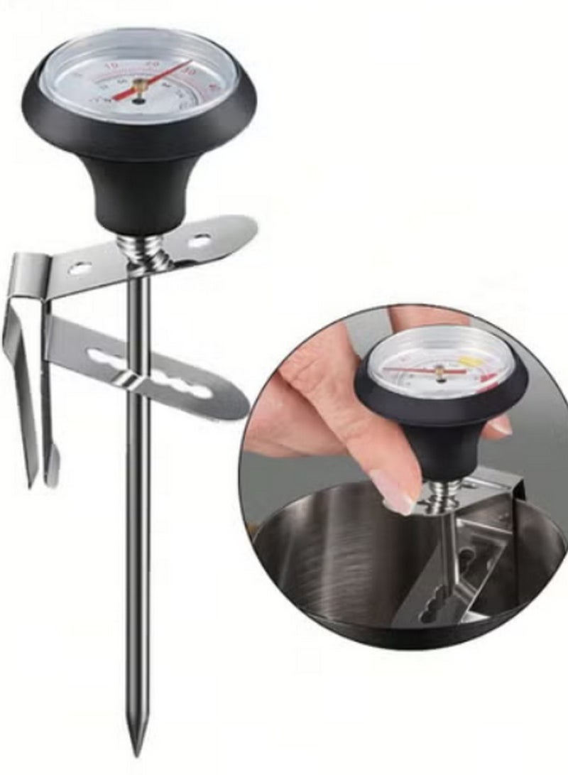 Professional Coffee Thermometer with Stainless Steel Latte Art Pen  - Image 1