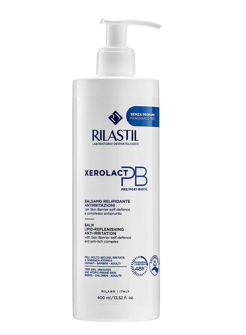 Rilastil Xerolact Pb Balm Lipid Replenishing Anti-Irritation 400ml - Image 1