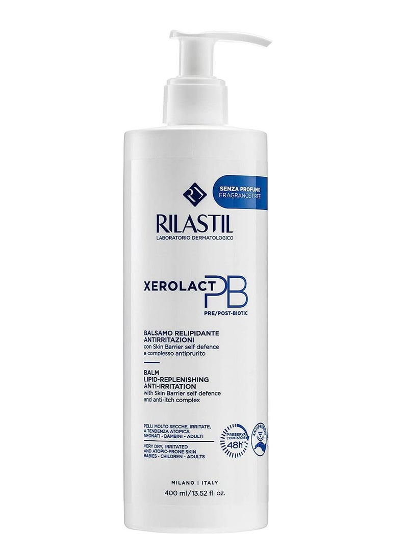 Rilastil Xerolact Pb Balm Lipid Replenishing Anti-Irritation 400ml - Image 3