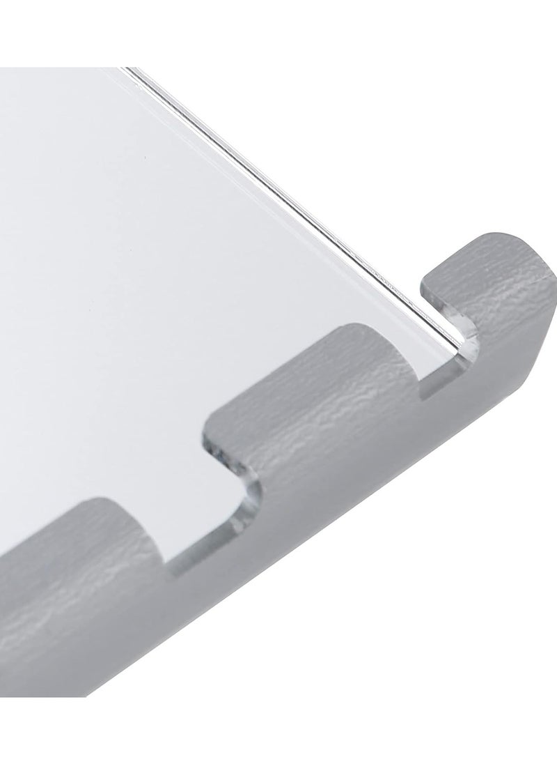 Oasisgalore Anti-Fog Shaving Mirror for Shower Room & Toilet, Wall-Mounted, Durable  - Image 4