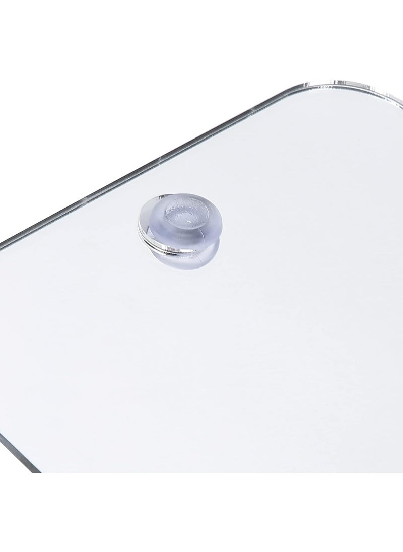 Oasisgalore Anti-Fog Shaving Mirror for Shower Room & Toilet, Wall-Mounted, Durable  - Image 5