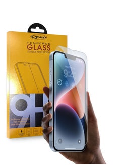 GMAX 9H Ultra HD Curved Edges Case Friendly Full Glue Tempered Glass Screen Protector For Apple Iphone 13 Pro Clear  - Image 1