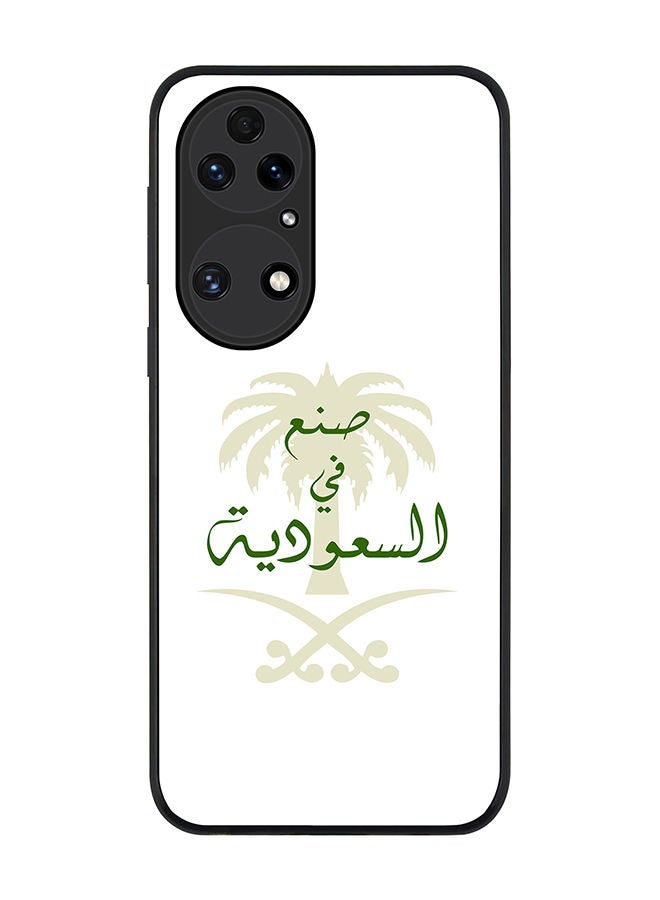 Stylizedd Rugged Black edge case for Huawei P50 Slim fit Soft Case Flexible Rubber Edges Anti Drop TPU Gel Thin Cover - Made in Saudi - Image 1