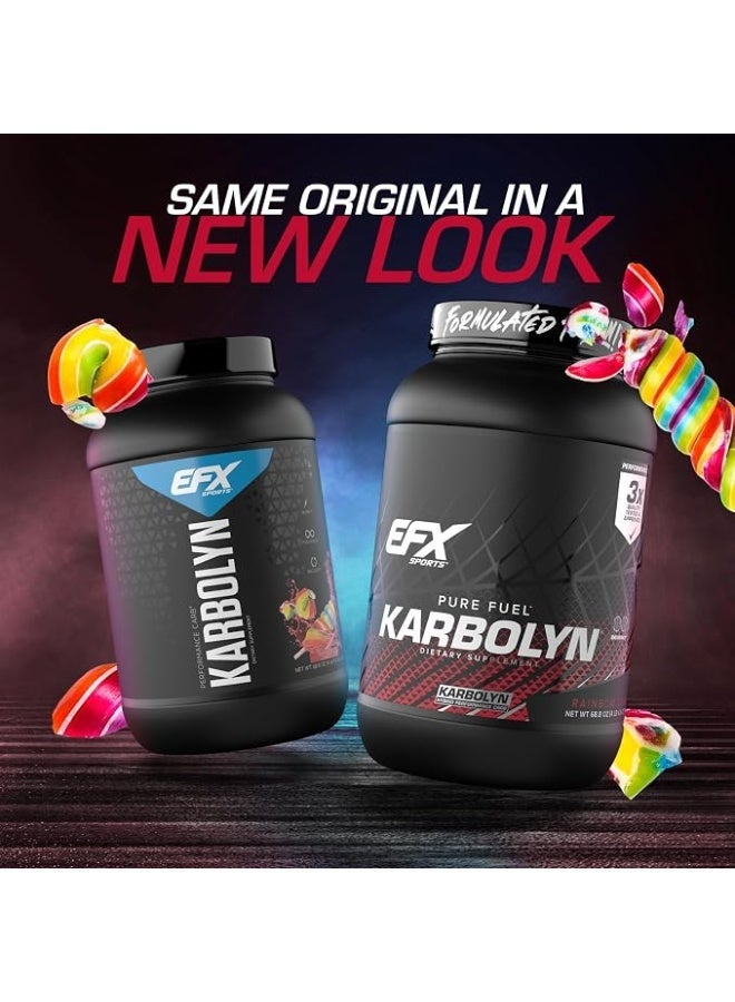 EFX Sports Karbolyn Fuel Rainbow Candy 4.4lb - Advanced Carbohydrate Performance Formula - Image 4