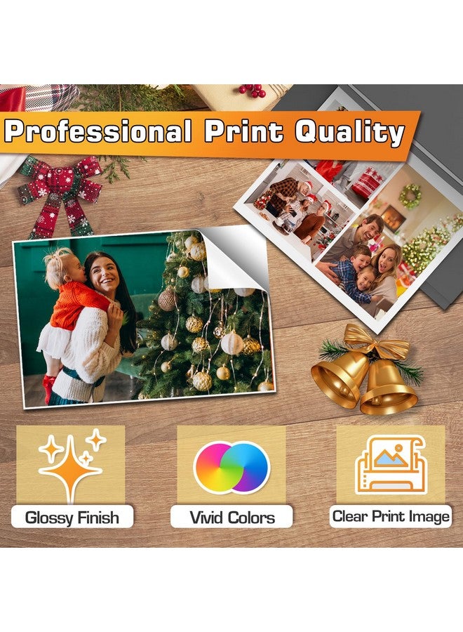 KOALA PAPER Koala Glossy Sticker Paper For Inkjet Printer 4X6 Inch 50 Sheets White Printable Sticker Paper Selfadhesive Photo Sticker Printer Paper - Image 3