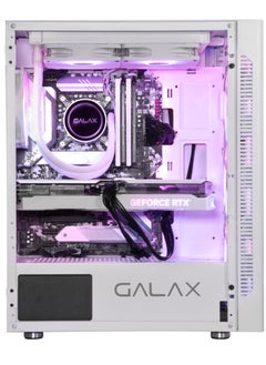 GALAX ATX PC Case (REV-06) White, 4 ARGB cooling fan  - Image 4