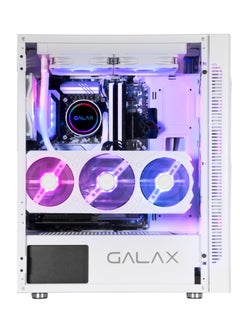 GALAX ATX PC Case (REV-06) White, 4 ARGB cooling fan  - Image 5