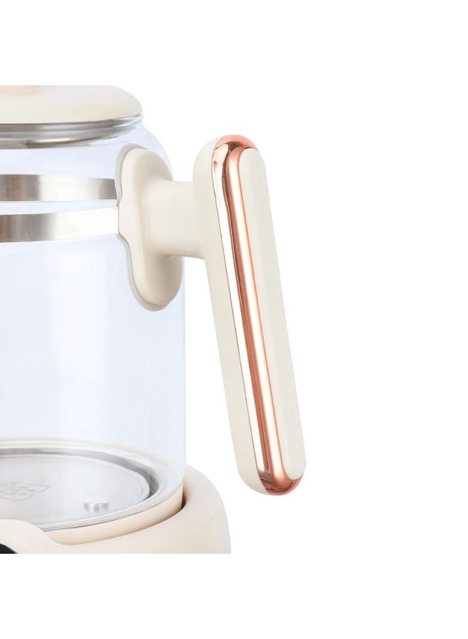 Premium Glass Electric Kettle with Digital Temperature Display – 1. 5 L Fast Boil Water Kettle for Tea & Coffee, Precise Temperature Control, Safe & Stylish Kitchen Essential Can be used for maintance the tea hot by temp controller - Image 5