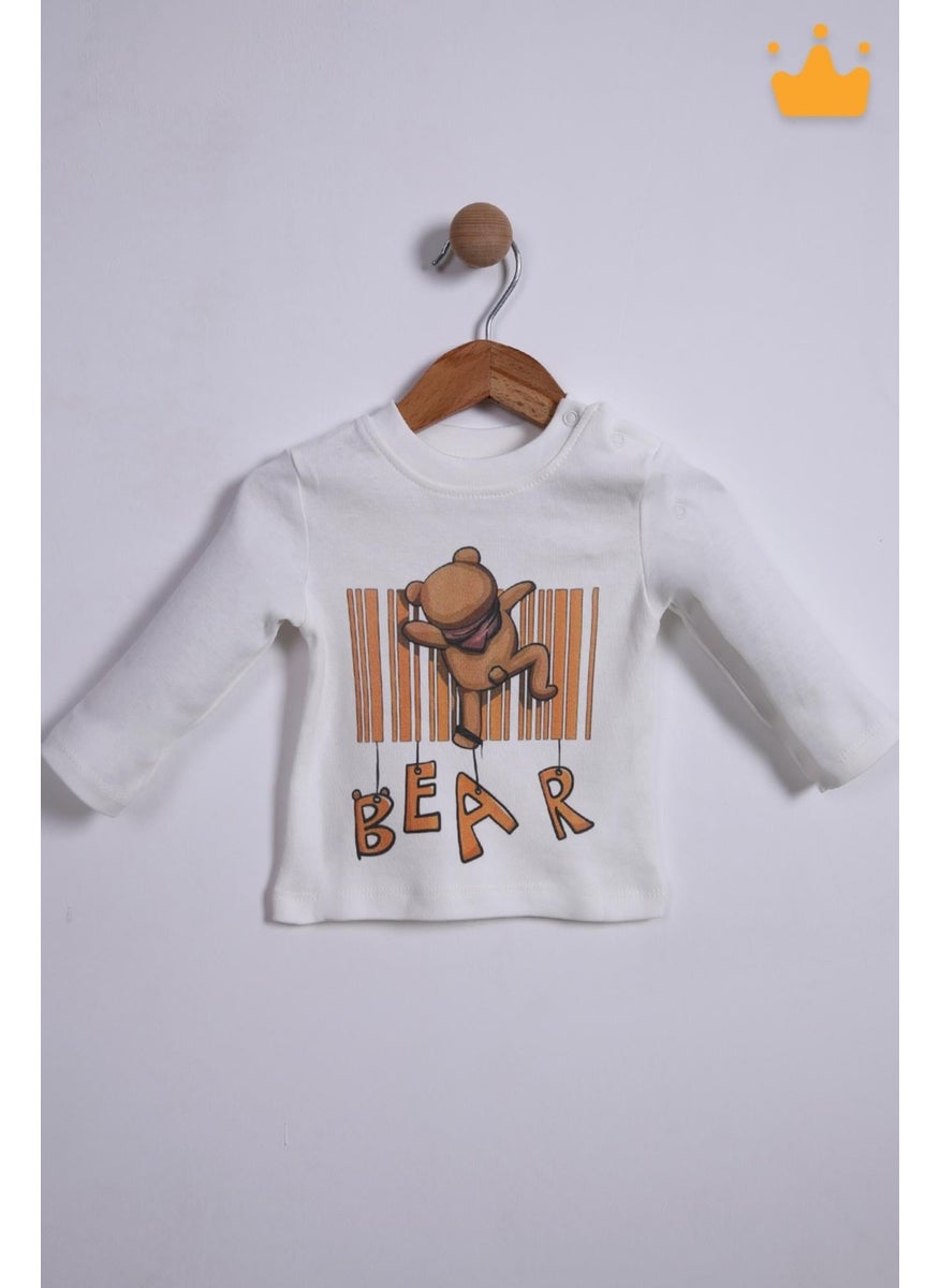 Baby Hola - Babyhola Holiday 3-Piece Hooded Cardigan Top Pants Baby Boy Child Bottom Set - Image 1