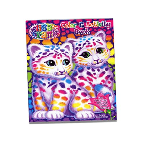 Lisa Frank Fun Coloring and Activity Book, Cute Cats Art Cover 64-Pages Drawing Book with Cut-Out Photo Frame (Pack of 1) - Image 5
