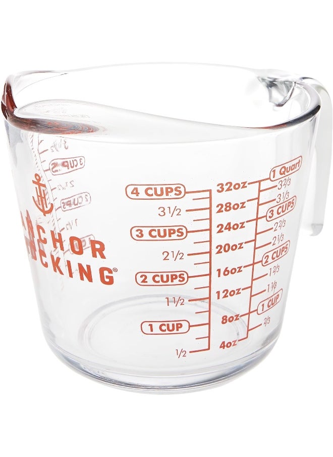 Anchor Hocking - كوب قياس فاير كينغ 32 أوقية / 1000 مل - Image 1