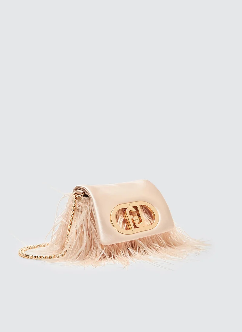 Liu Jo LaPuffy bag with feathered detailing