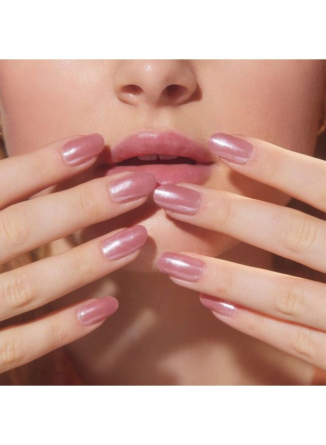 DASHING DIVA Glaze Nail Strips Jelly Glaze | Works With Any Led Nail Lamp | Long Lasting Chip Resistant Semicured Gel Nail Strips | Contains 34 Salon Quality Black Nail Wraps 1 Prep Pad 1 Nail File - Image 4