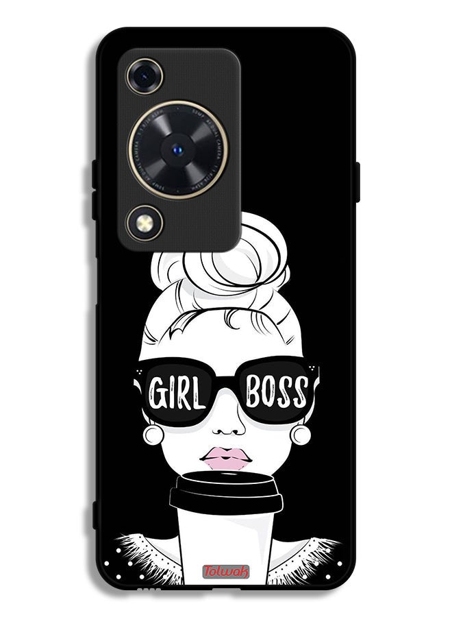 Tolwak Huawei Nova Y63 Protective Case Cover Girl Boss