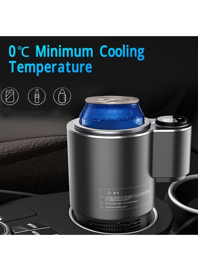 Furtey 2 in 1 Car Cup Warmer Cooler, 12V Smart Car Cup Mug Holder Portable Car Heating Cooling Cup, Perfect Car Tumbler Holder for Car, Office, Travel, Truck - Image 3