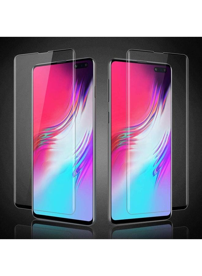 Samsung Galaxy S10 Screen Protector, Full Coverage Bubble-Free HD Clear Tempered Glass Screen Protector for Samsung Galaxy S10 - Image 1