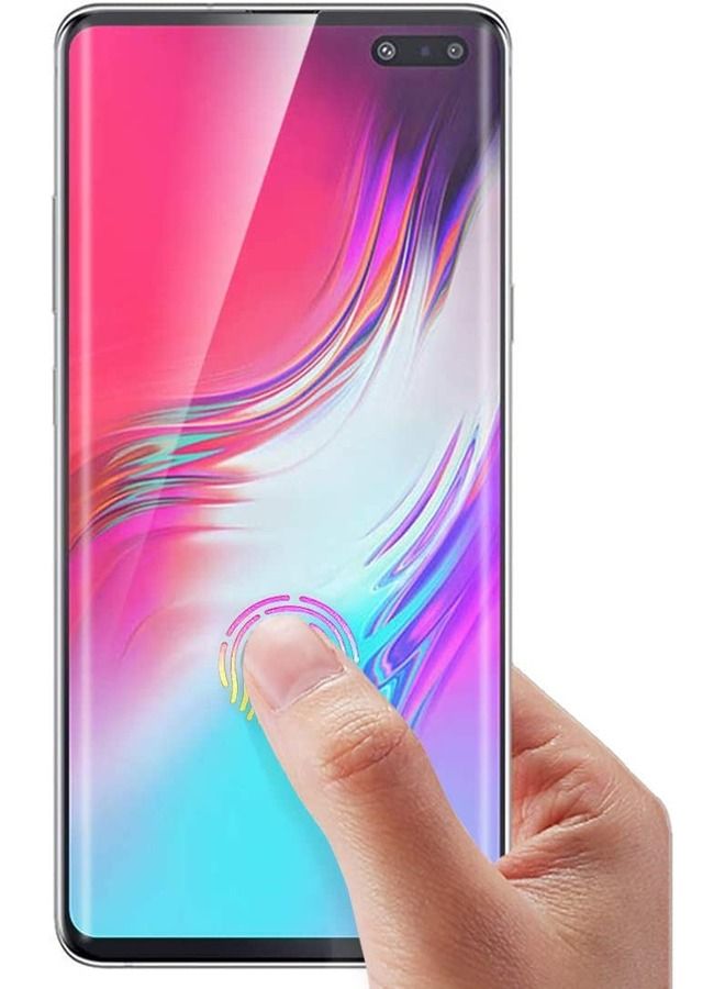 Samsung Galaxy S10 Screen Protector, Full Coverage Bubble-Free HD Clear Tempered Glass Screen Protector for Samsung Galaxy S10 - Image 3