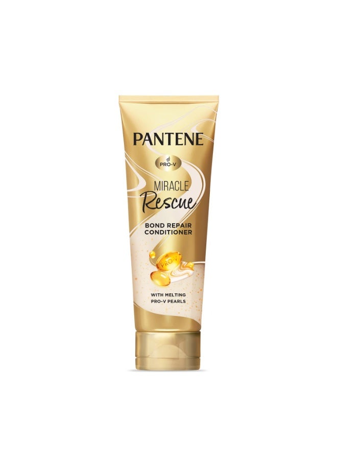 Pantene Bond Repair Conditioner 180ml, with 5000 Melting Pro-Vitamin B5 Pearls, Reverses up to 3 years of hair damage, Helps rebuild broken hair bonds at molecular level - Image 1