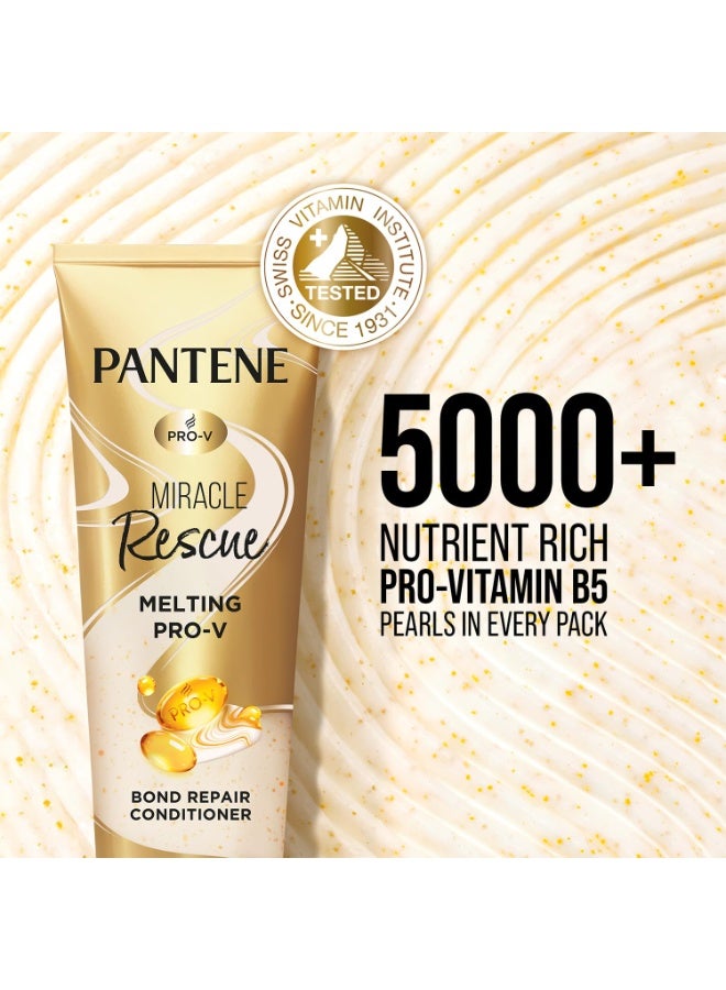 Pantene Bond Repair Conditioner 180ml, with 5000 Melting Pro-Vitamin B5 Pearls, Reverses up to 3 years of hair damage, Helps rebuild broken hair bonds at molecular level - Image 4