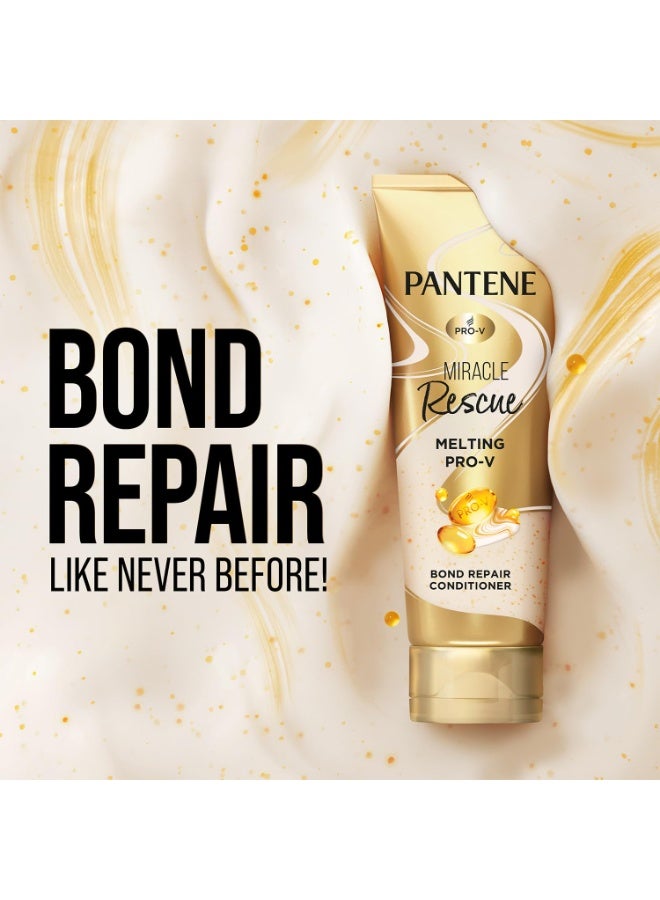 Pantene Bond Repair Conditioner 180ml, with 5000 Melting Pro-Vitamin B5 Pearls, Reverses up to 3 years of hair damage, Helps rebuild broken hair bonds at molecular level - Image 3