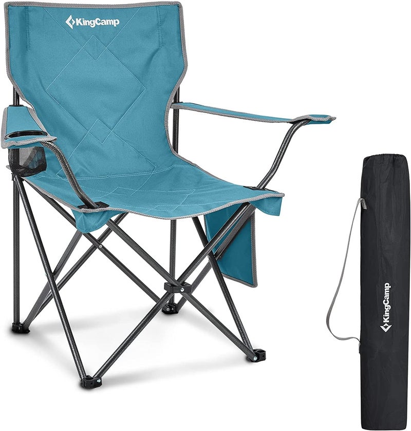 KingCamp LOTUS B10 2 Pack Folding Camping Chairs - Image 1